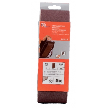 Végtelenített csiszolóvászon 75 mmx533 mm