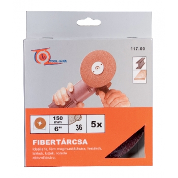 Fibertárcsa 150 mm