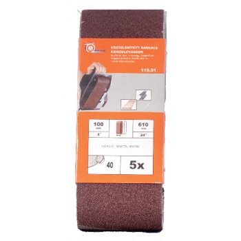Végtelenített csiszolóvászon 100 mmx610 mm