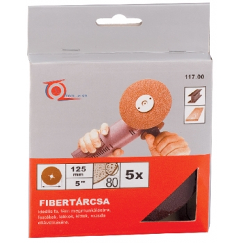 Fibertárcsa 125 mm