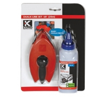 211 Plumb Bob Chalk Line - Klasszikus kicsapózsinór Szett