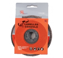 Lamellás csiszoló 125 mmx22 mm