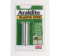 Araldite plastic steel putty 2K epoxy ragasztó