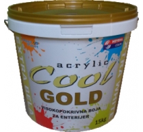 Cool Gold extrafehér akril beltéri falfesték