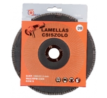 Lamellás csiszoló 180 mmx22 mm