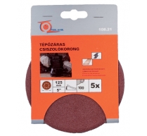 Tépőzáras csiszoló 125 mm
